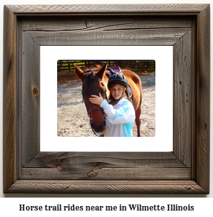 horse trail rides near me in Wilmette, Illinois